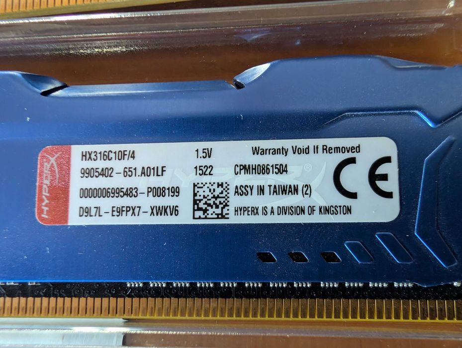 Memória 8GB (2x4GB) DDR3 1600 usadas64739402886017121