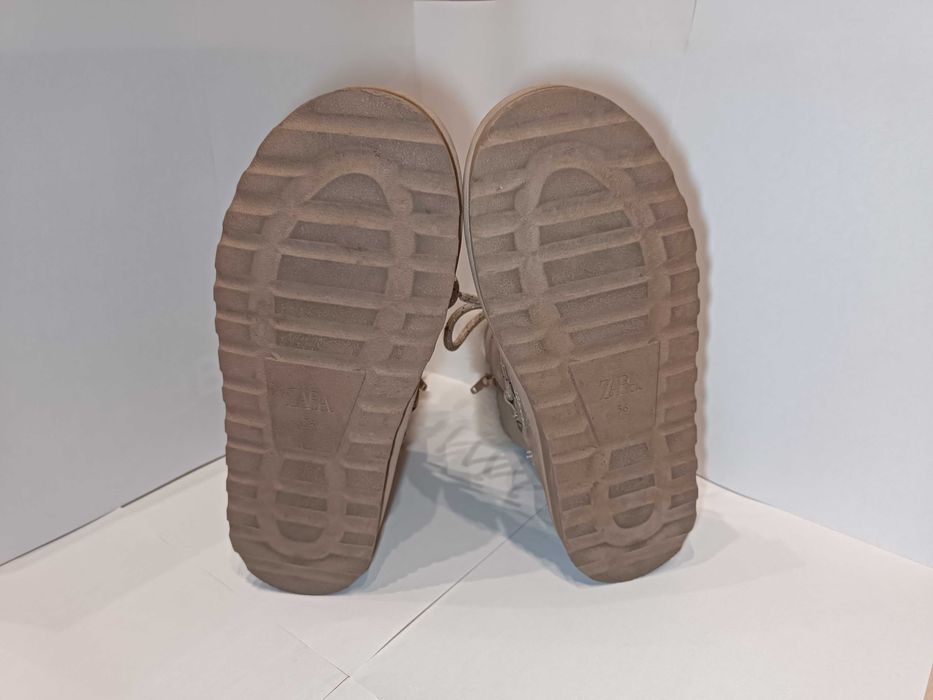 Buty Śniegowce dziecięce ZARA - rozmiar 36 BDB