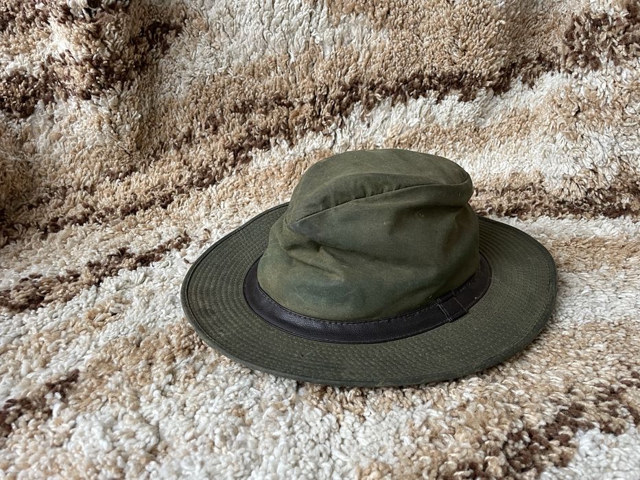 Шляпа barbour waxed wax панама