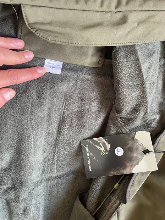 Куртка SoftShell на флісі Олива