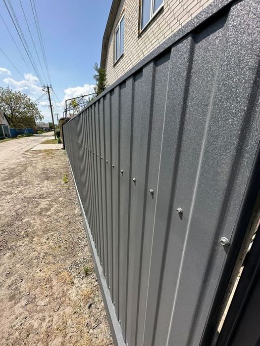 Виготовлення навісів Парканів Изготовление навесов Заборов