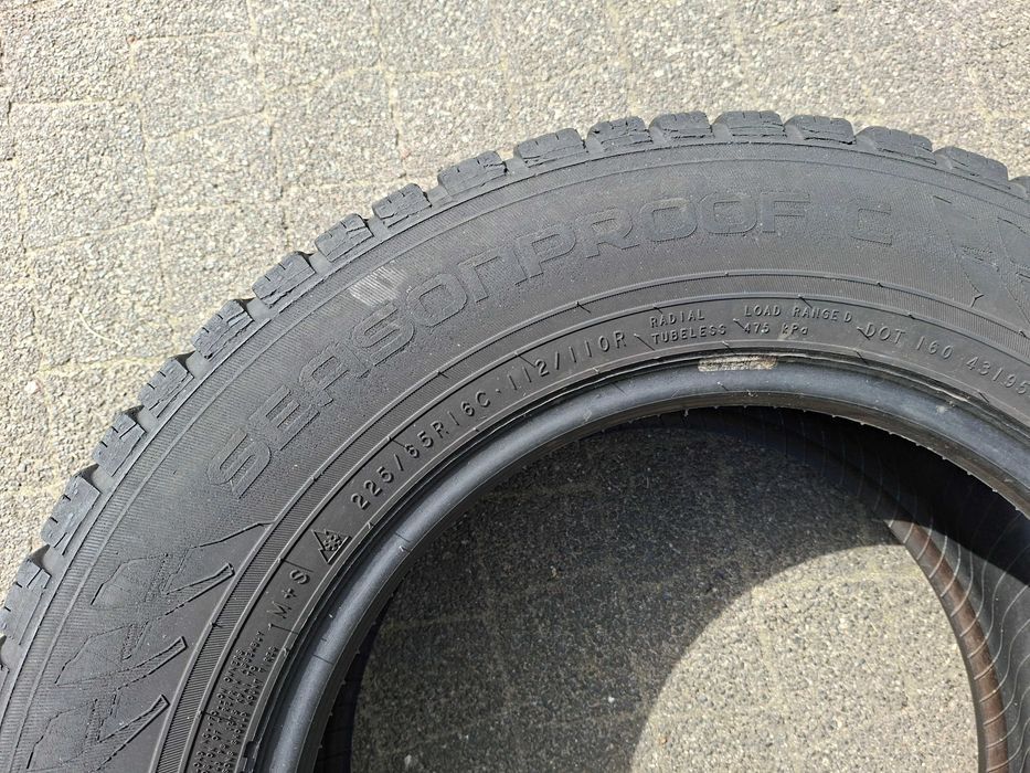 225/65R16c 112/110R Nokian Seasonsproof C pojedyn dostawcza całoroczna