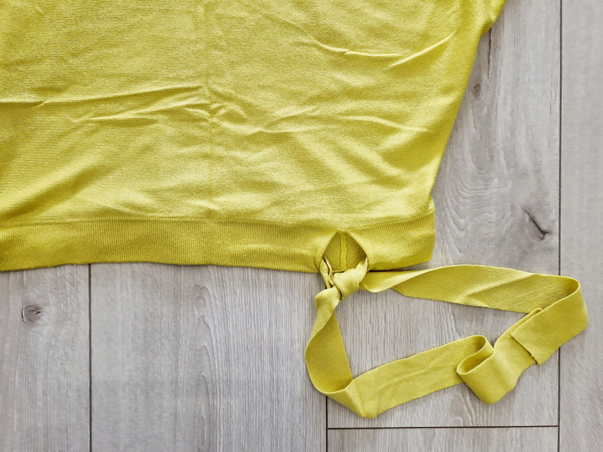 Limonkowa luźna bluzka Orsay r. 36