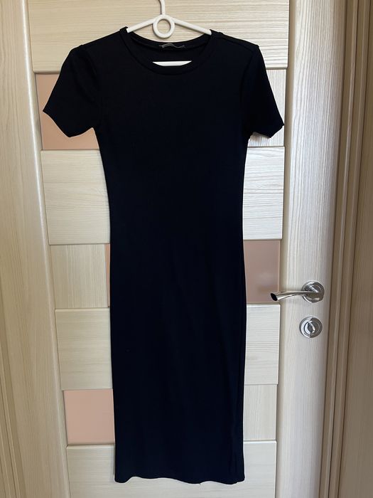 сукня в рубчик