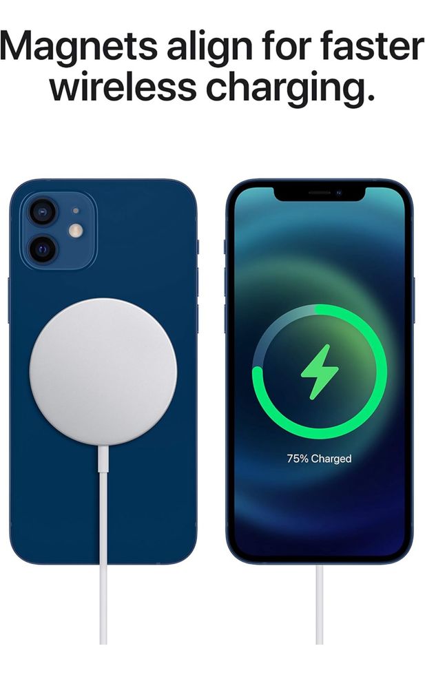 Беспроводная зарядка Apple MagSafe Зарядка для iPhone