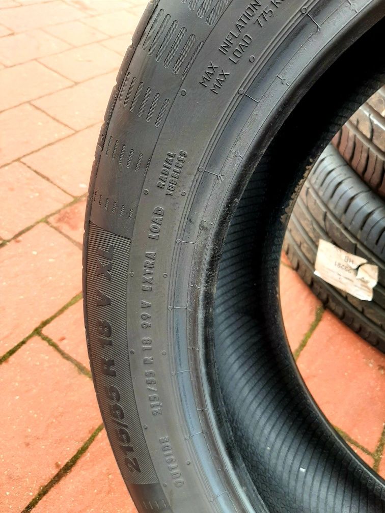 Opony z Qashqai 215/55 R18