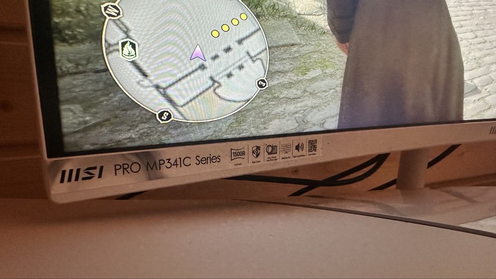 Monitor 4K zakrzywiany 34 cale MSI Pro MP341CQW 100 HZ