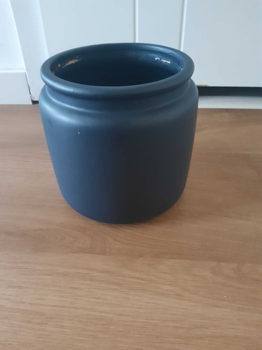 Donica ceramiczna granat 14x15 cm