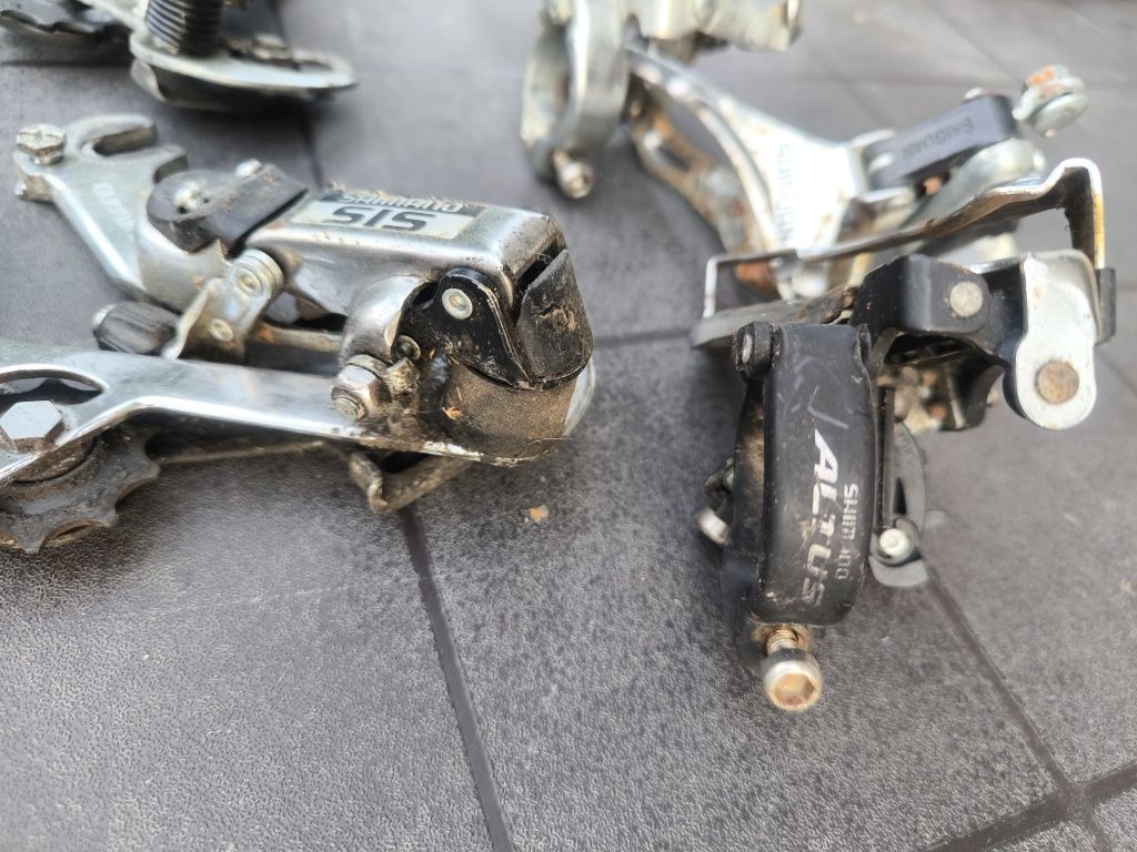 Zestaw przerzutek przód / tył Shimano Altus /Tourney
