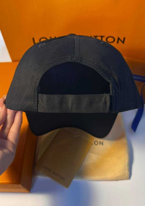 Louis Vuitton Męska damska czapka z daszkiem bejsbolówka, Francja 09-5