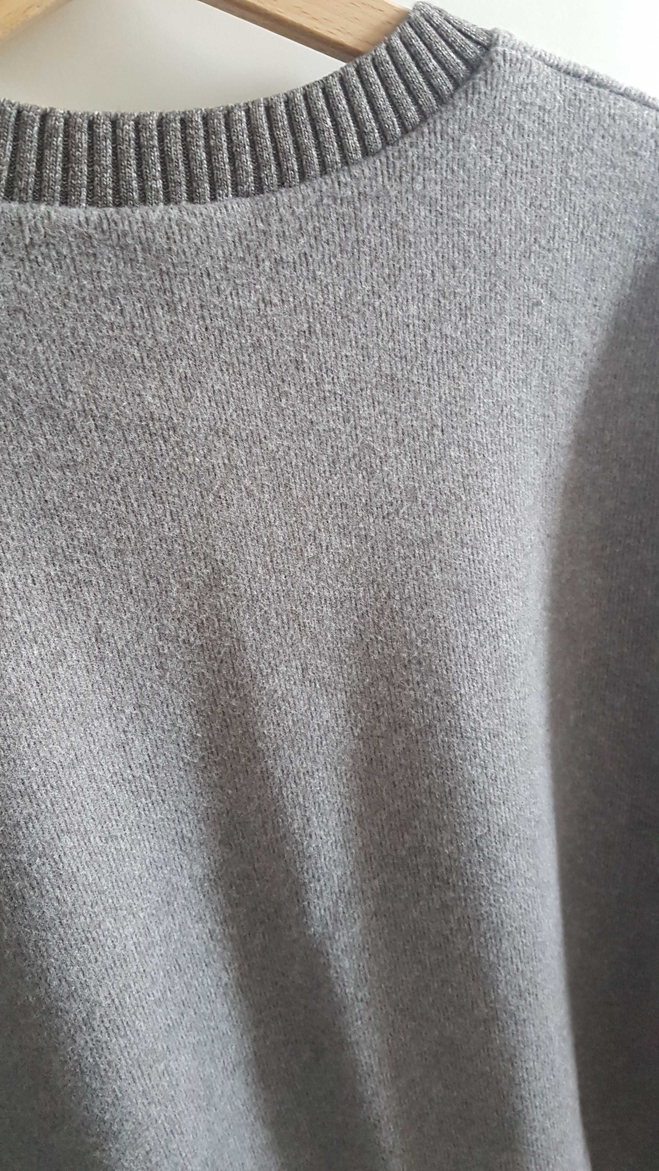 Sweter z wykończeniem soft, Zara, nowy