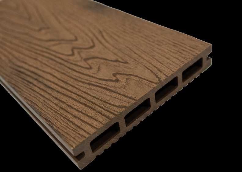 Deska tarasowa kompozyt 23x146 Gardin Natur Szczotkowany