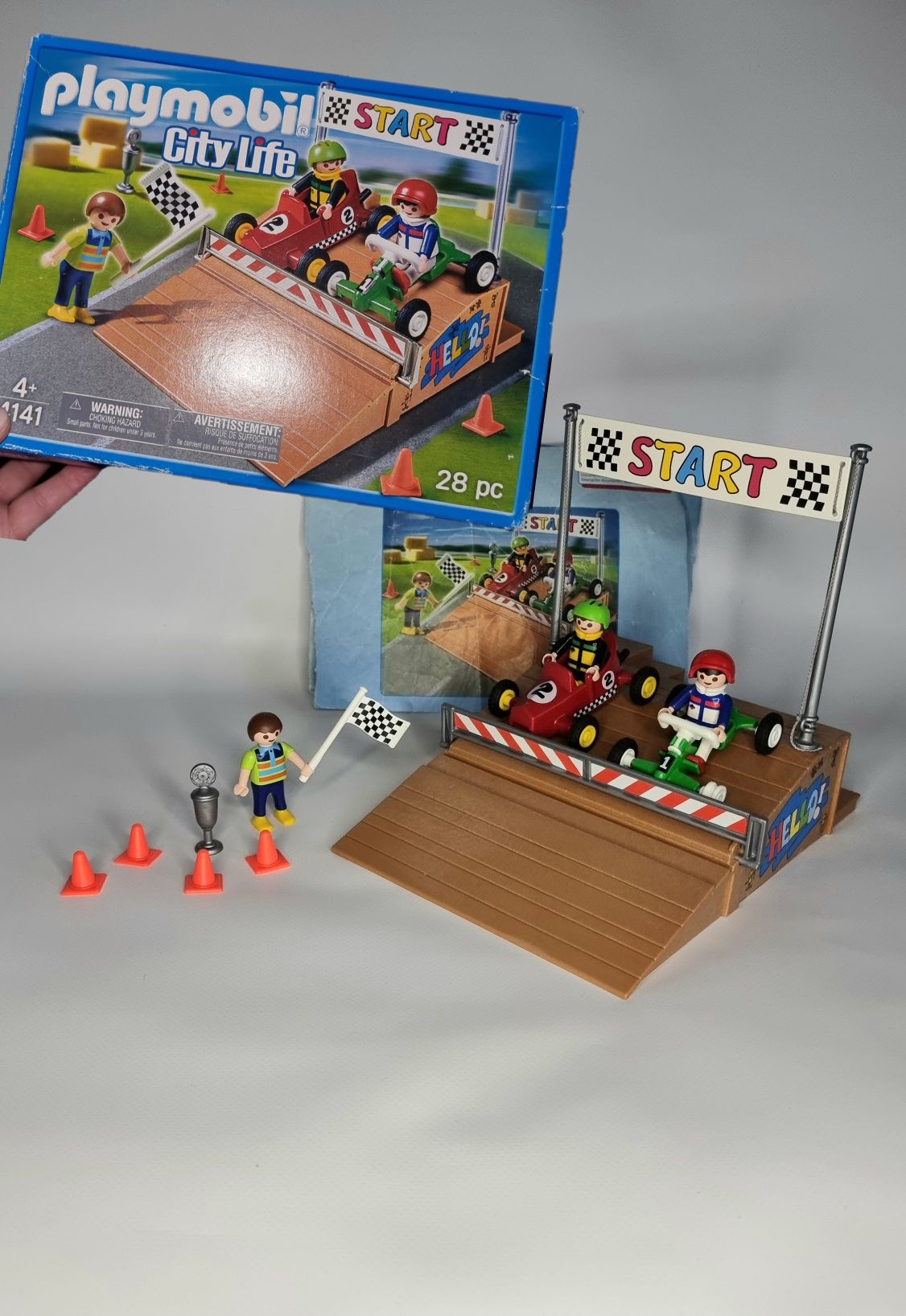 Zestaw Playmobil 4141 Wyścigi gokartów