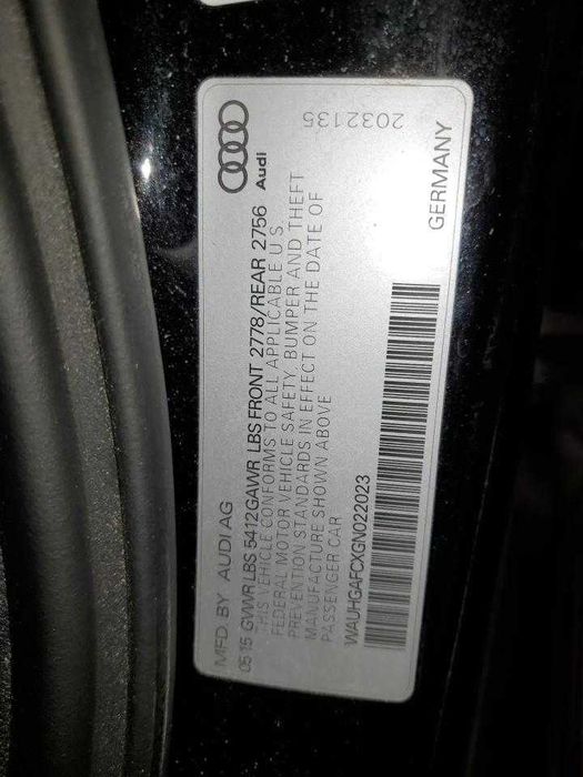 AUDI A6 Prestige 2016