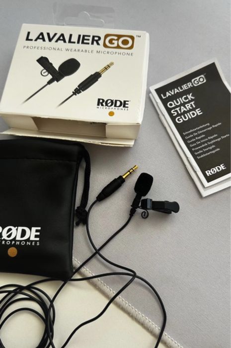 Rode Microfone Lapela LavalierGO
