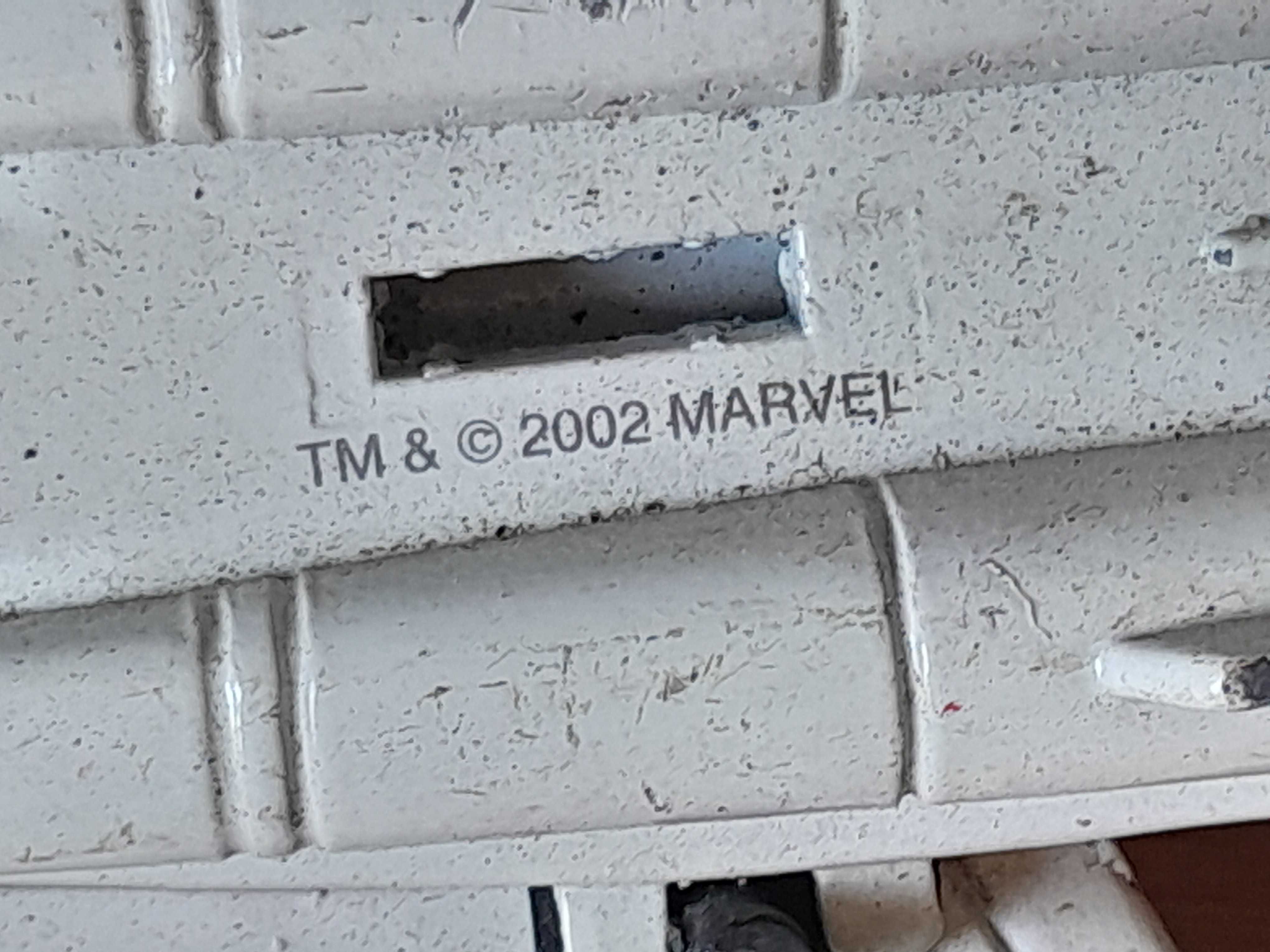 Stary model Maisto samolot F-14 Iron Man Marvel 2002 metalowy