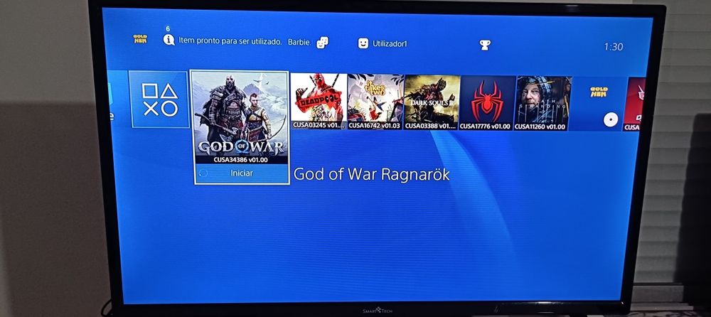 PS4 Slim 1TB • HEN 11.50 • GoldHEN • 2 comandos