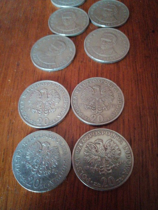 Monety kolekcjonerskie sprzedam