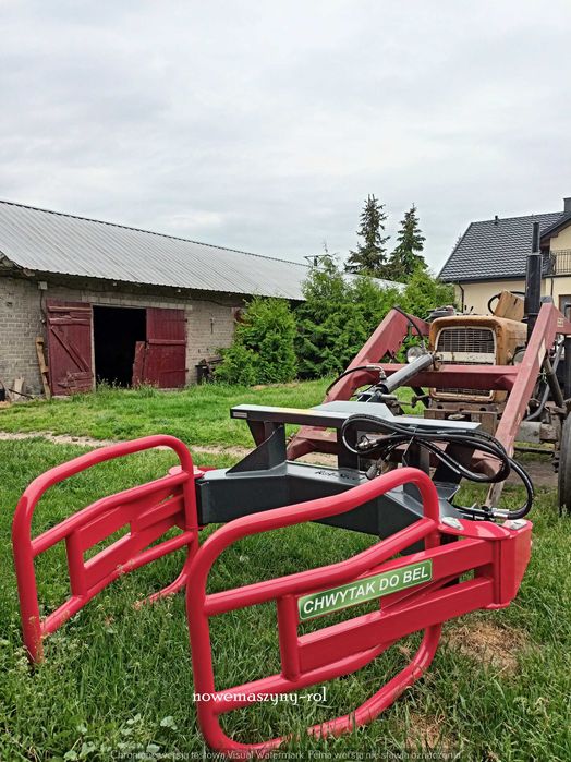 NOWY! Chwytak/ chwytaki łapy do bel do tura/ładowarki/ Mailleux Tłok