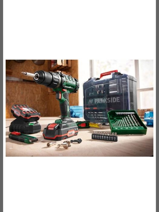 Furadora/berbequim recarregável 20V parkside