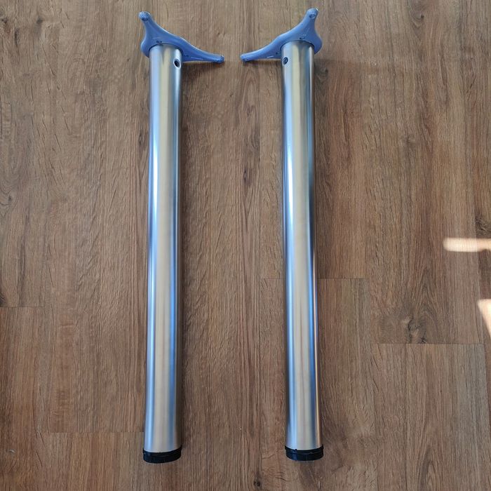 Noga meblowa satyna biurkowa stołowa  710-740mm fi60 Lublin