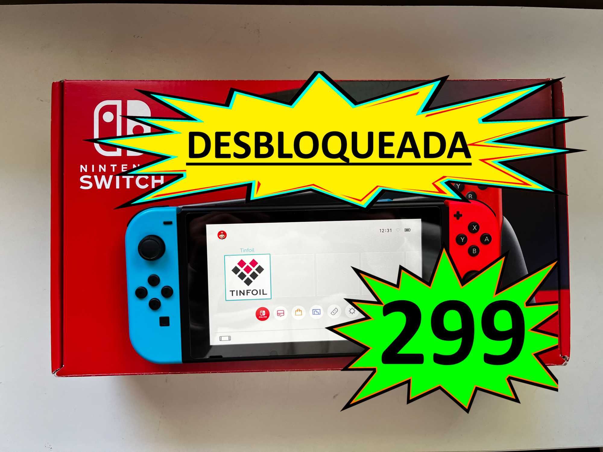 Nintendo Switch v2 | DESBLOQUEADA | FREESHOP