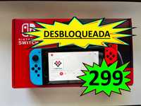 Nintendo Switch V2 | DESBLOQUEADA | NOVA por ESTREAR