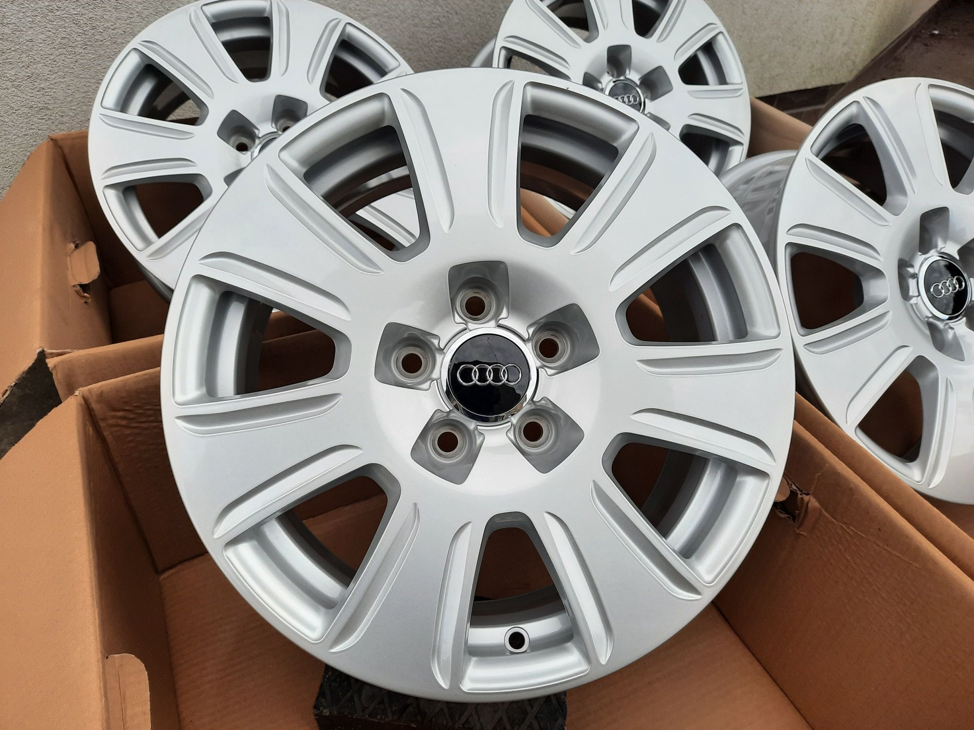 Alufelgi NOWE Audi 16 5x112 A3 A4 B6 B7 A8 Q3 Q2 TT ORYGINALNE!