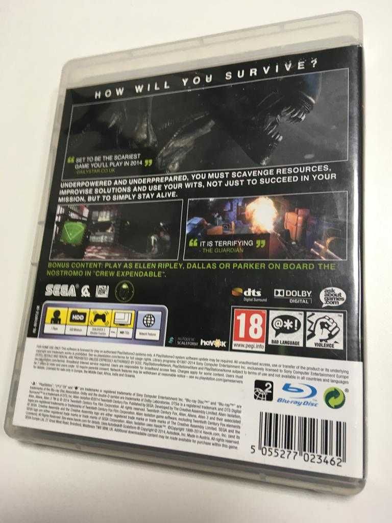 Alien Isolation Obcy Izolacja PL PS3 Sklep Warszawa Wola