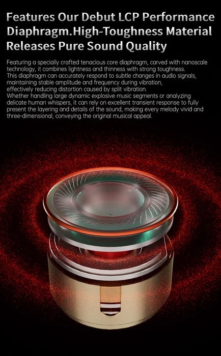 Новинка! Hi-Fi навушники CCA Phoenix, DD LCP 10 mm Blue mic +ПОДАРУНОК