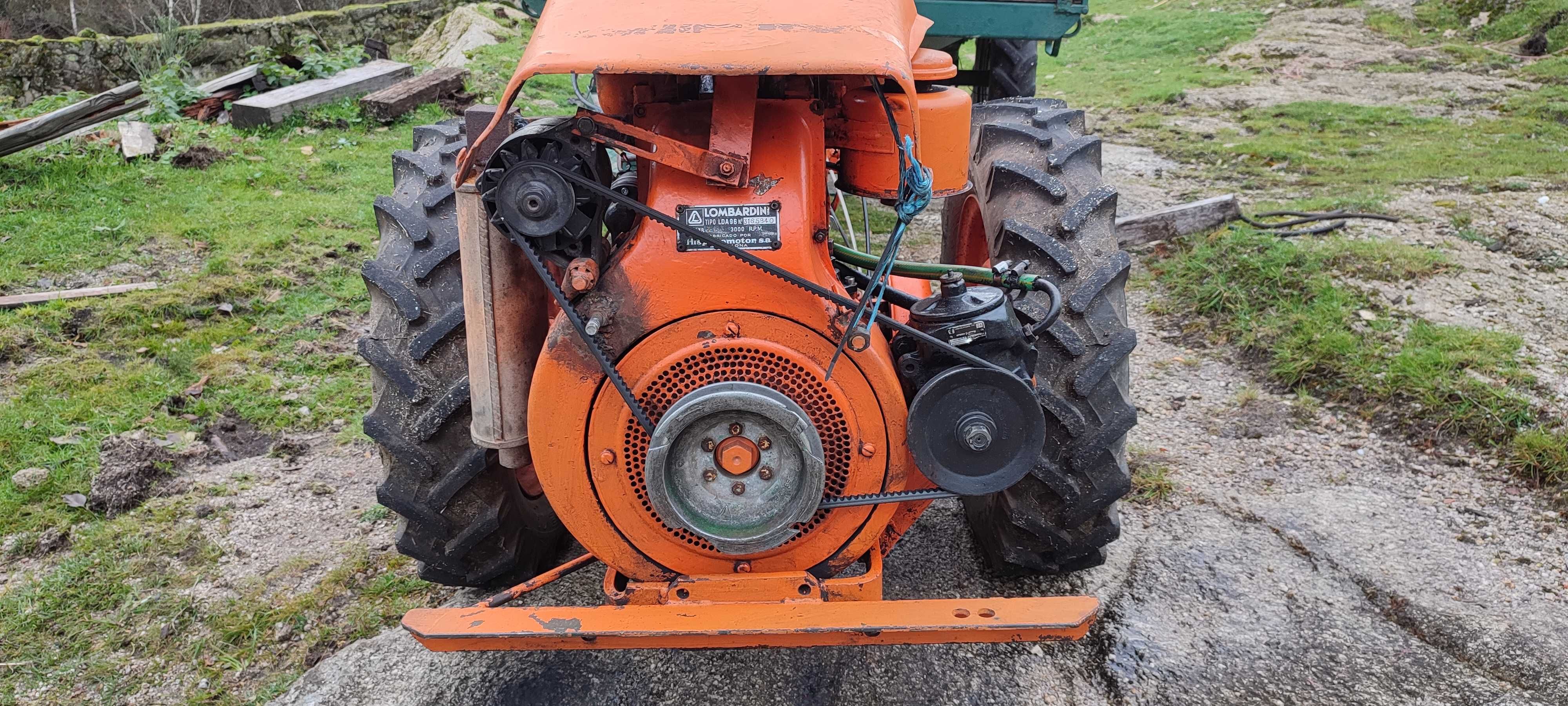 Motocultivador Lombardini LDA96 4x4 14HP