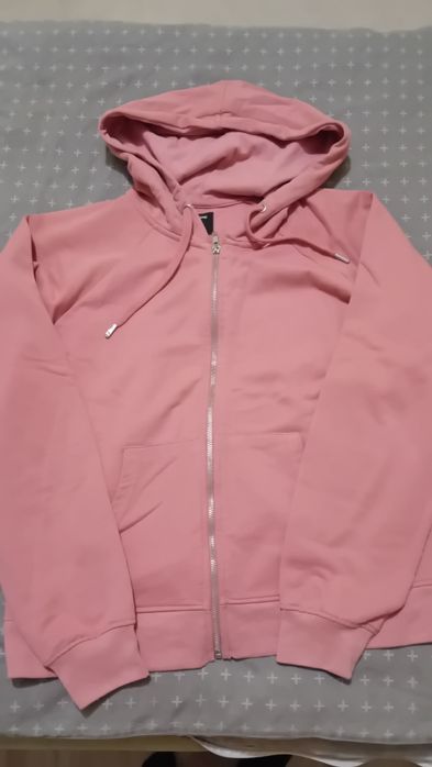 Bluza damska na zamek z kapturem