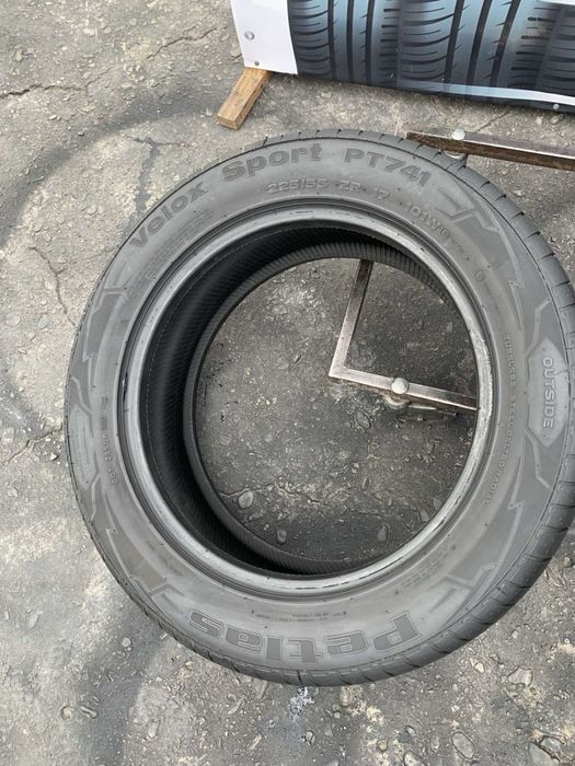 Шини 225/55 R17 Petlas літо 2022 рік 6,8 мм