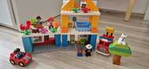 Lego duplo dom rodzinny i wóz strażack + gratisi