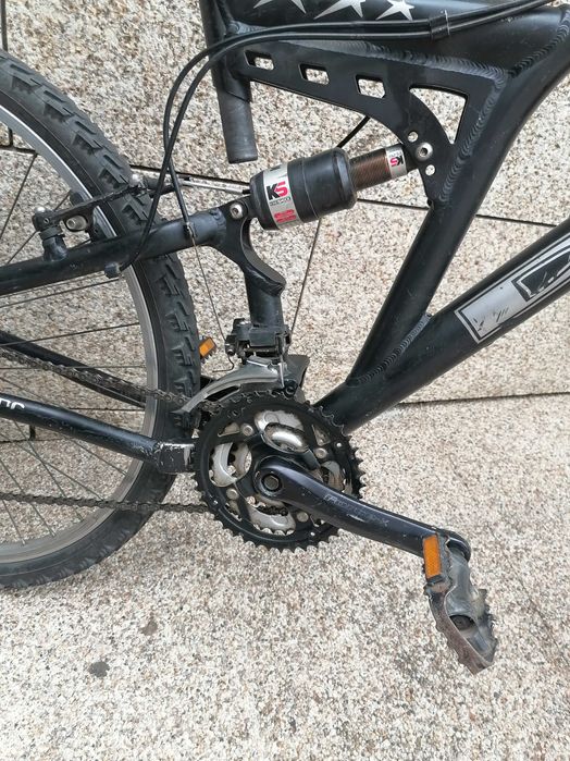 bicicleta btt mtb ds dupla supensão usada
