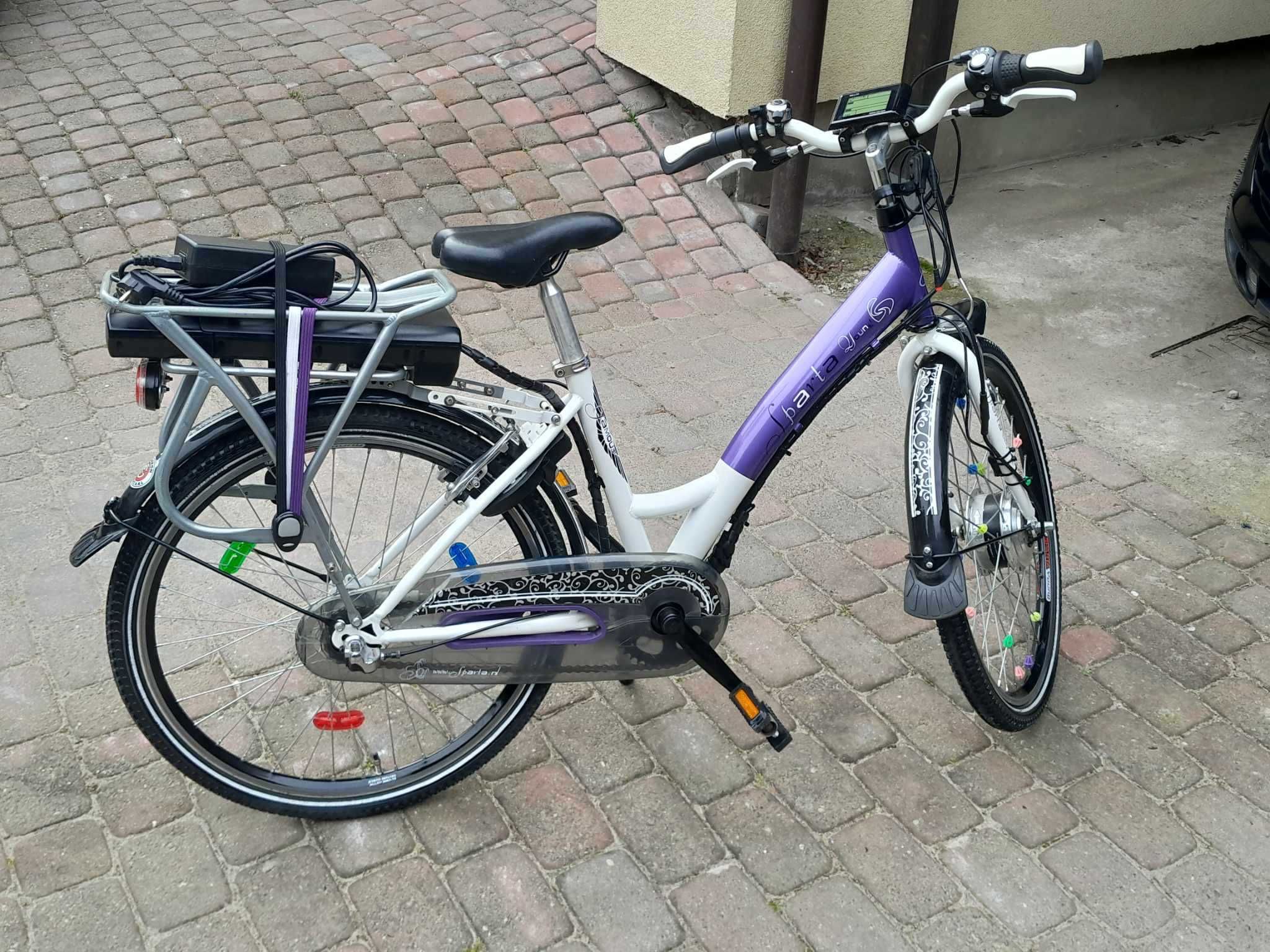 Dziewczęcy elektryczny dziecięcy Sparta 24"ebike e-bike Haibike Kellys