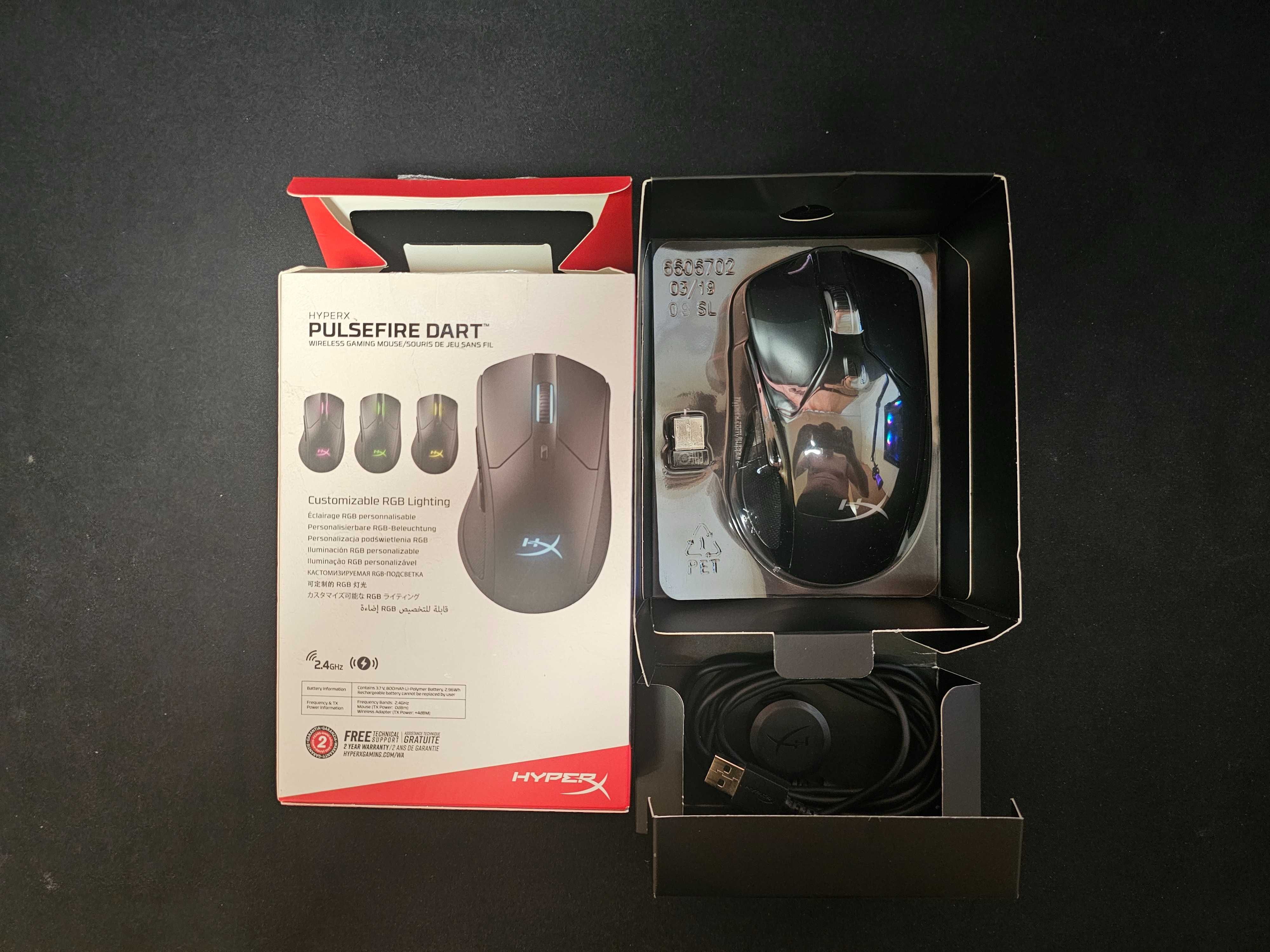 HyperX Pulsefire Dart Wireless Gaming Mouse