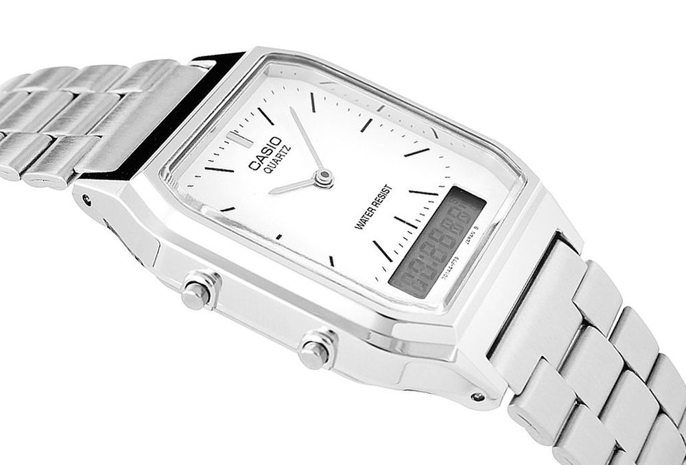 zegarek damski casio aq-230a-7dmq + box