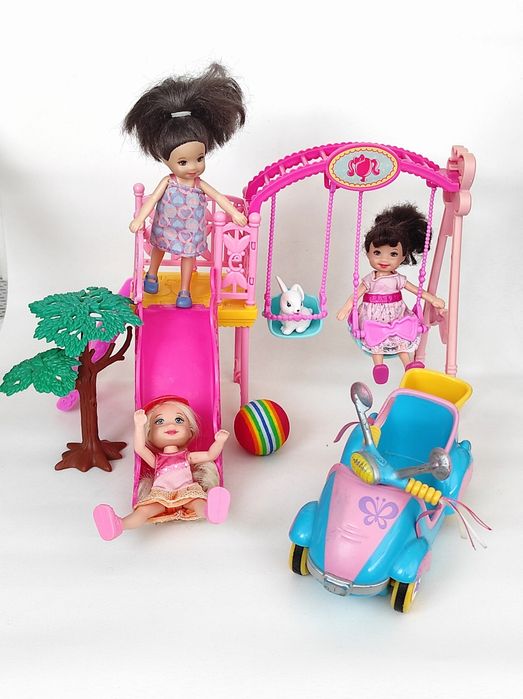РІДКІСНІ шарнірні діти Ляльки сестри Барбі будинок аксесуари mattel