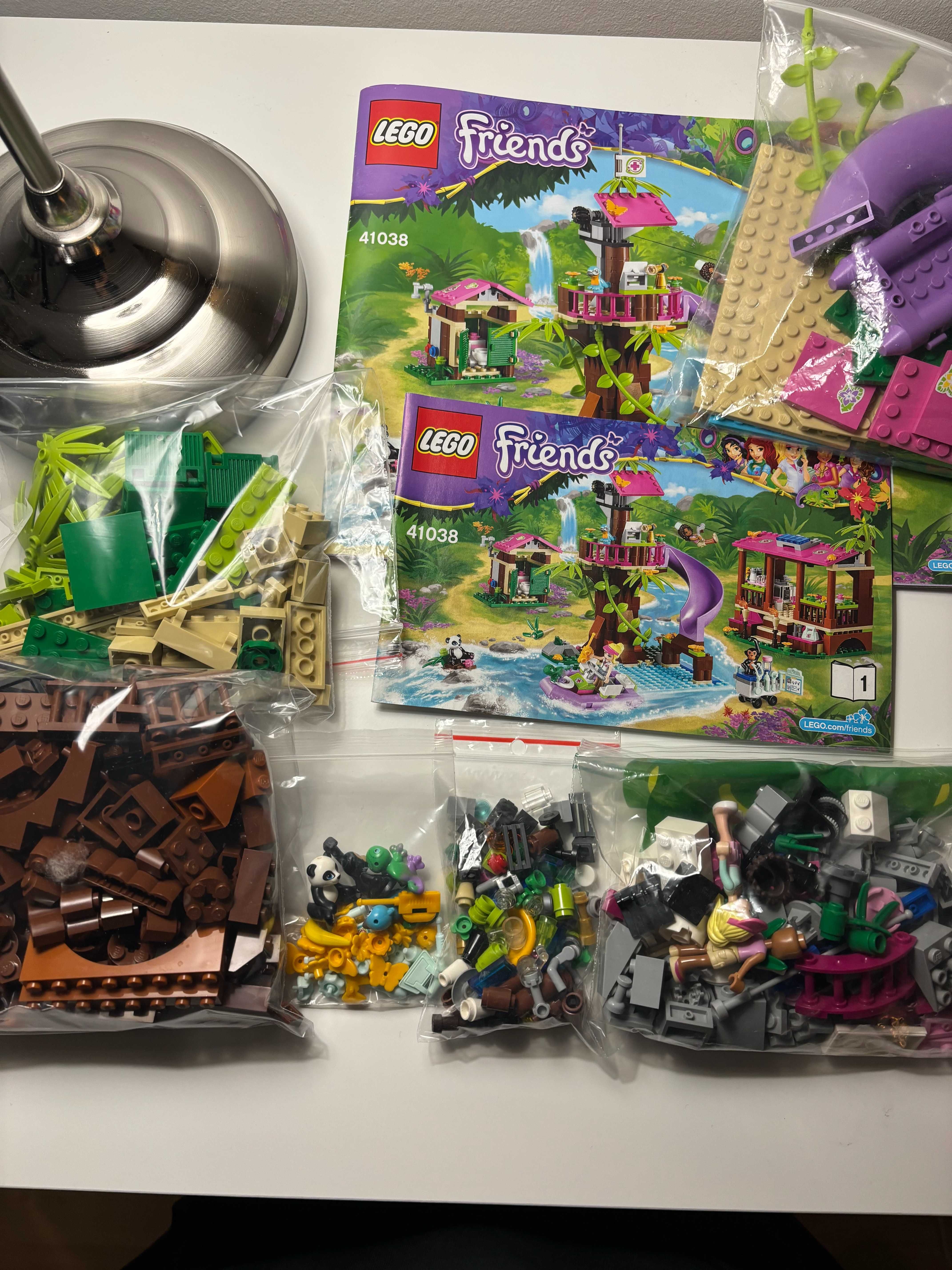 Klocki LEGO Friends Baza ratownicza 41038 pudełko