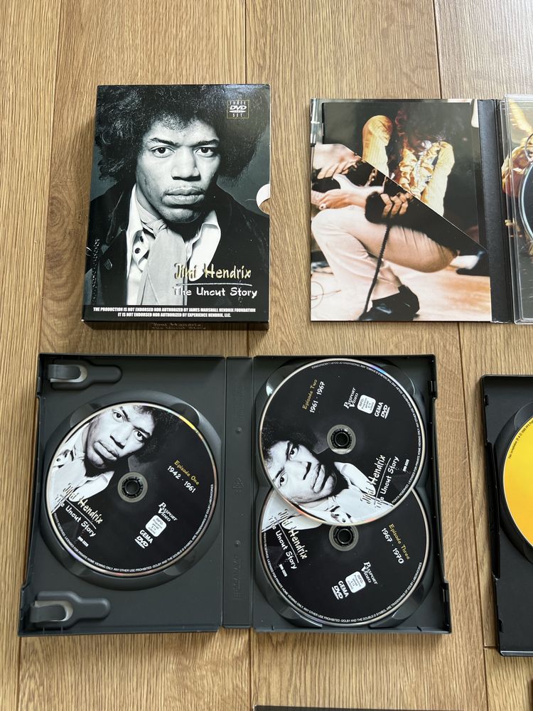 Zestaw DVD i CD Jimi Hendrix