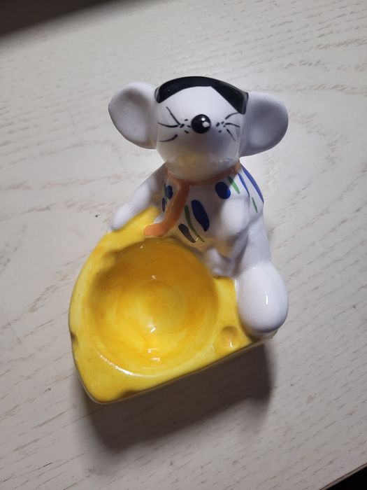 Пашотниця статуетка керамічна мишка