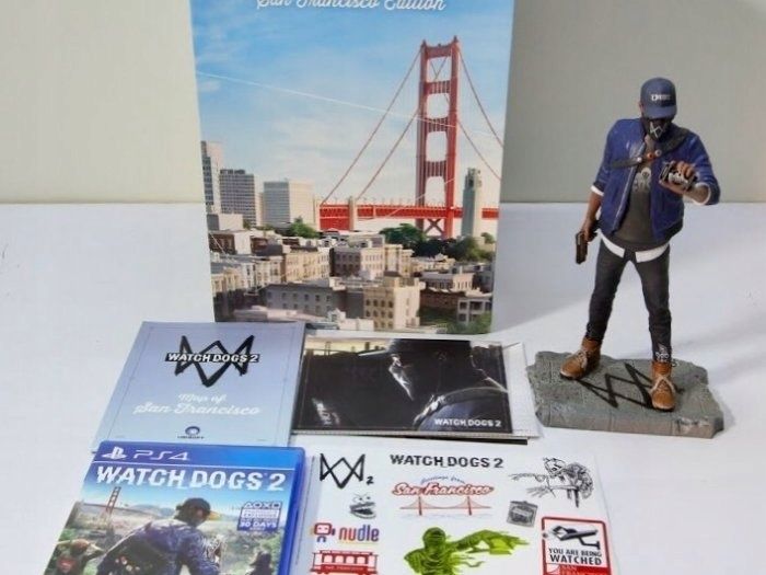 Watch Dogs 2 edição de colecionador ps4