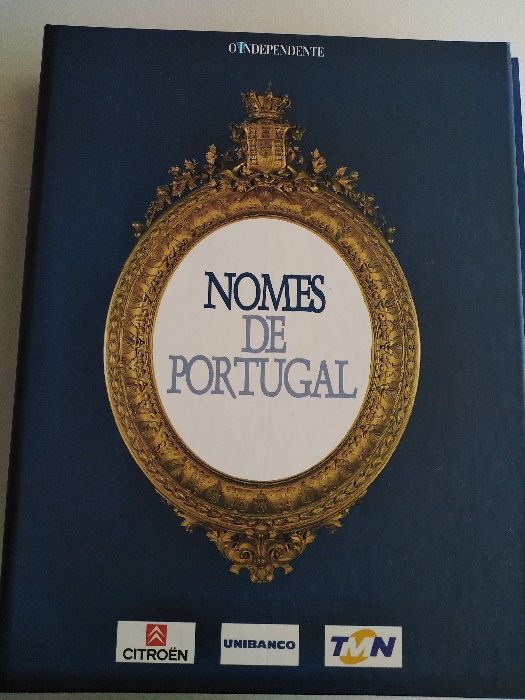 Livro por fascículos Nomes de Portugal