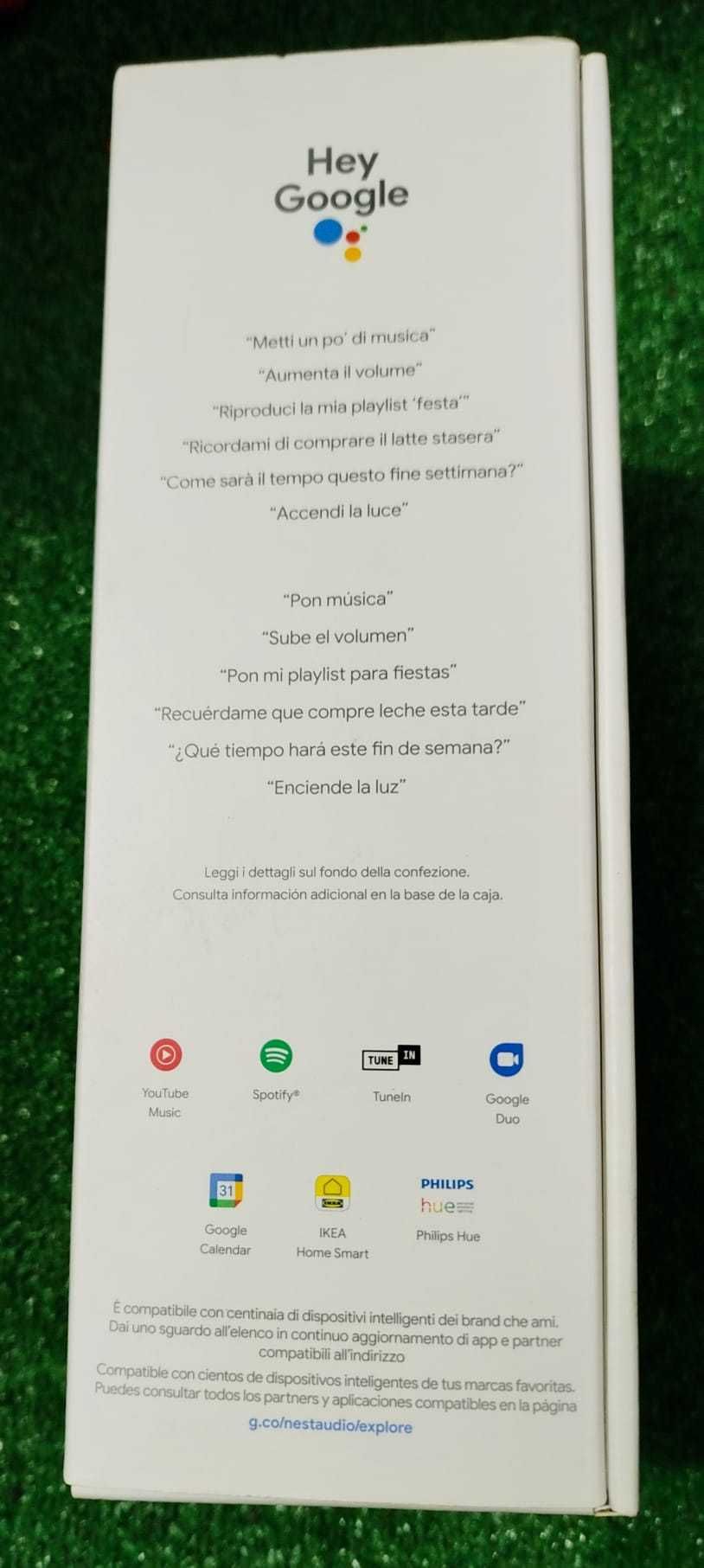 Assistente Virtual GOOGLE Nest Audio