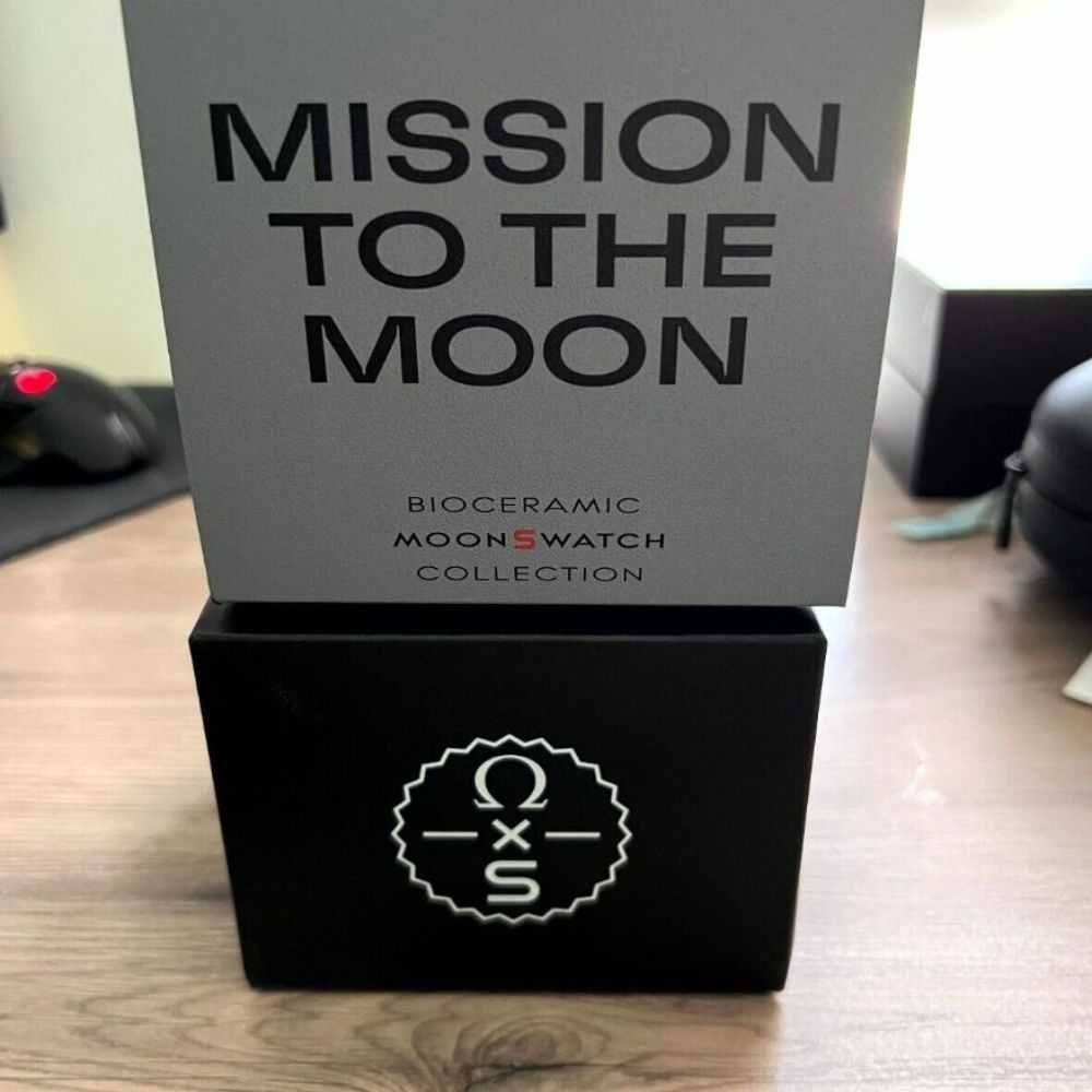 Omega x Swatch Moon SO33M100 3D Lunar Scan Tech