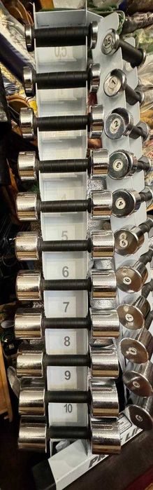 Гантельный ряд Inter atletika 0.5 - 10 кг