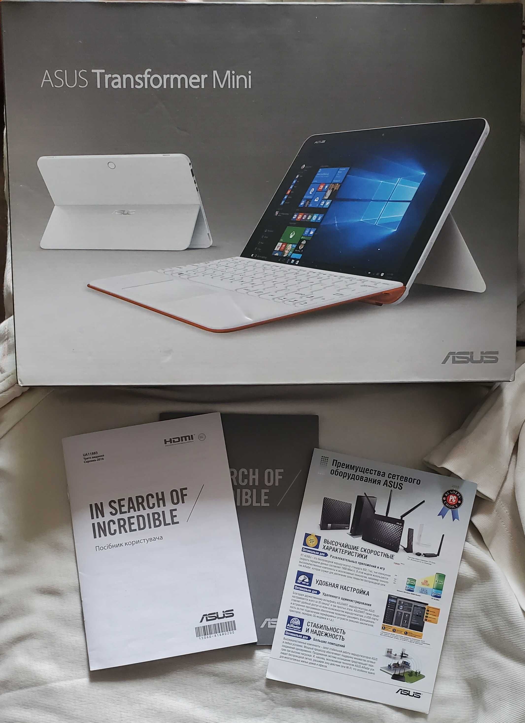 Asus transforme mini t102 ha 4х64 планшет с клавиат ноут нетбук лэптоп