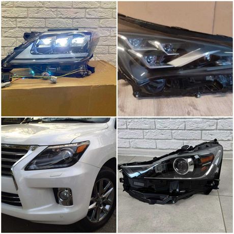 Фара Lexus IS, Full LED 3,4 линзы LX 570, NX 300, LX 570, фары фари