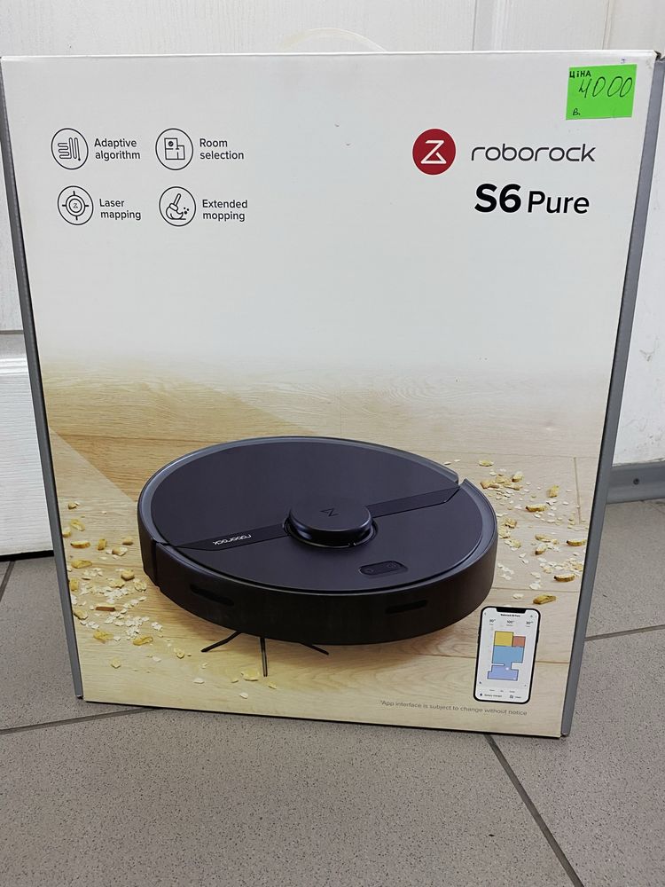 Робот пылесос Roborock S6 Pure